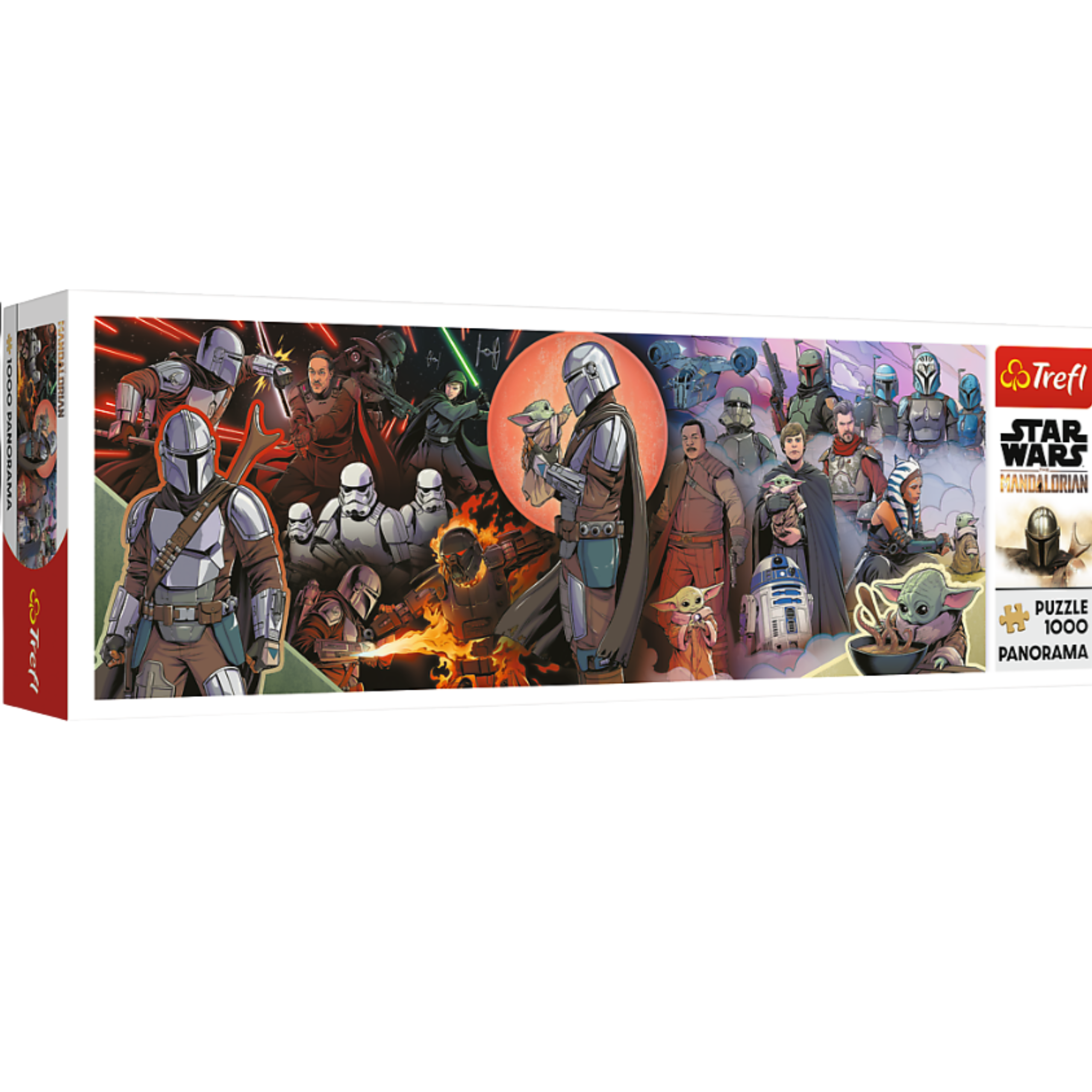 Puzzle - 1000 - Star Wars – Przygody Mandaloriana - The Mandalorian Adventures - Trefl 29052