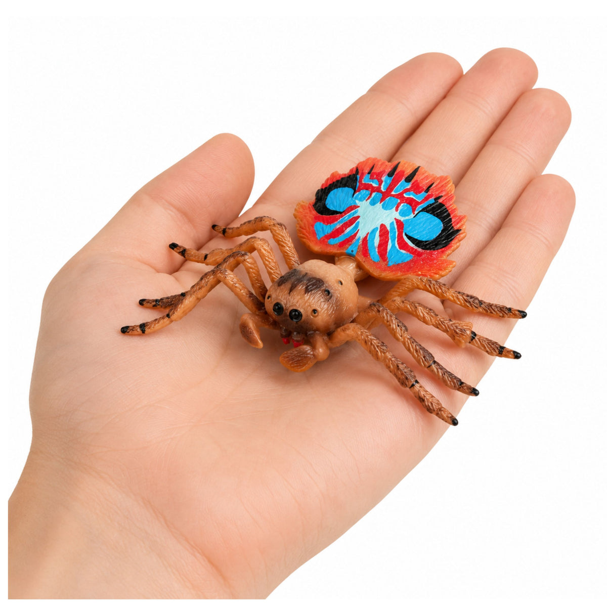 Ragno Tarantola Figura in Gomma Estensibile Realistica 12 Cm