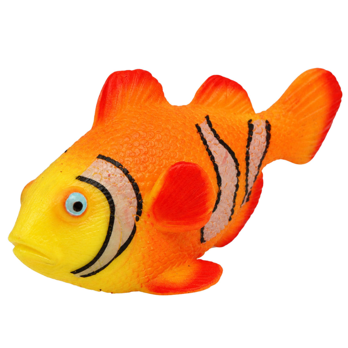 Bohóchal gumihal figura nyújtható valósághű óceáni hal 10 cm