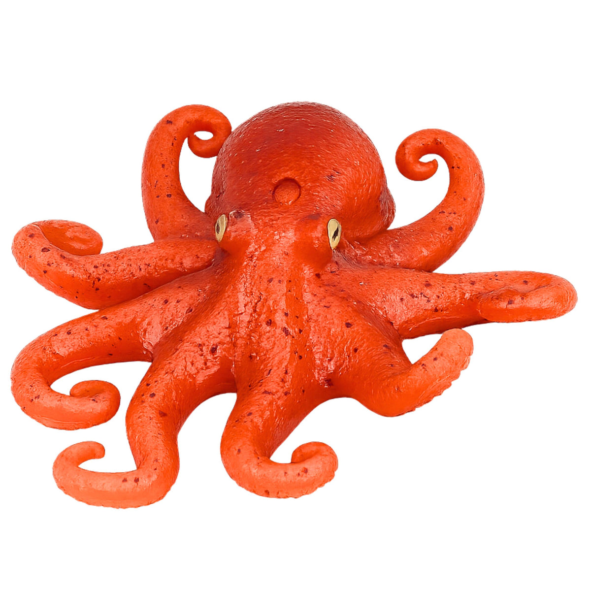Figurine de poulpe en caoutchouc extensible et réaliste, animal marin, 14 cm