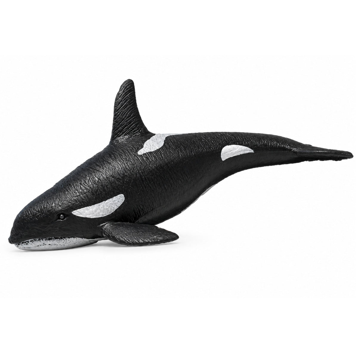 Fiskgummi späckhuggarfigur Sträckbar realistisk marint däggdjur 17,5 Cm