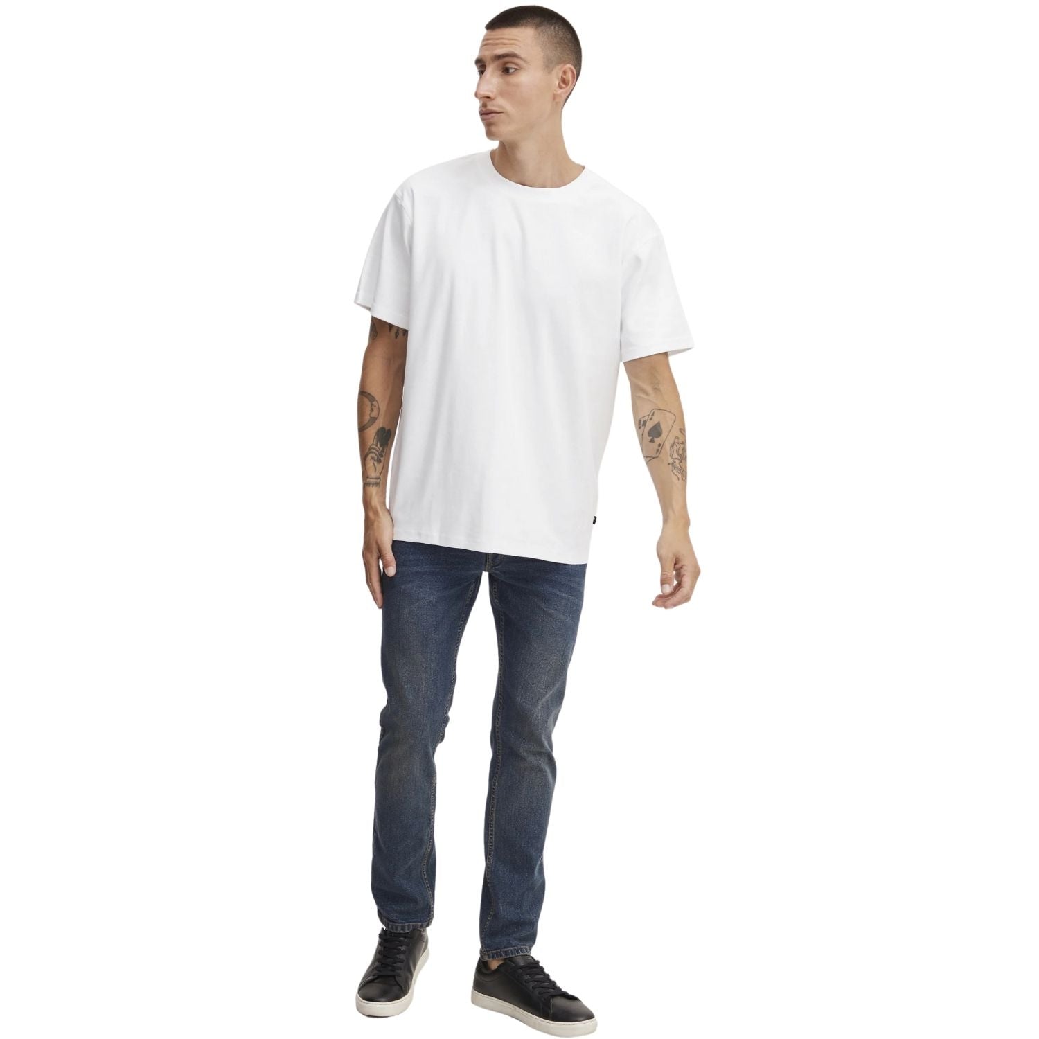 Solid Casual T-shirt Herr 2xl