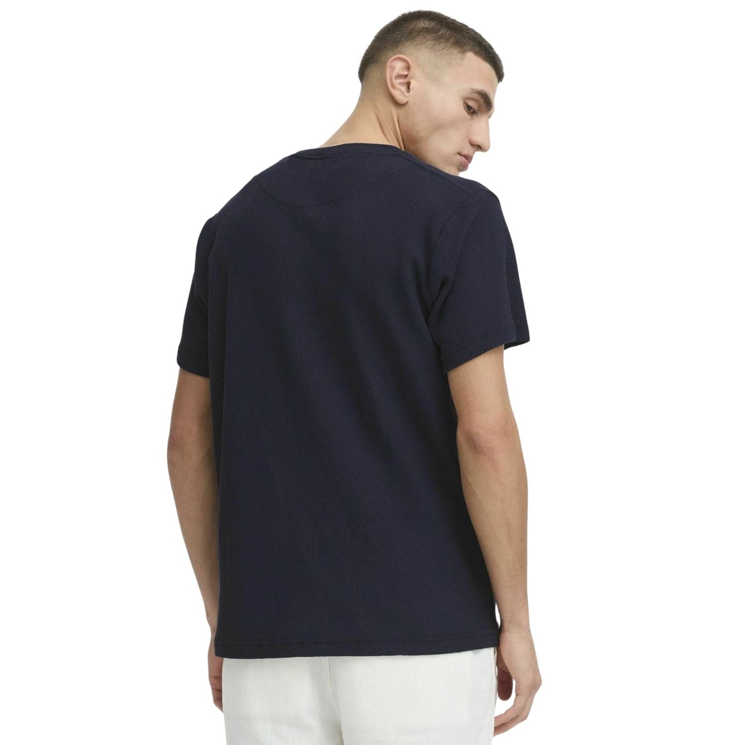 Solid Casual T-shirt Men