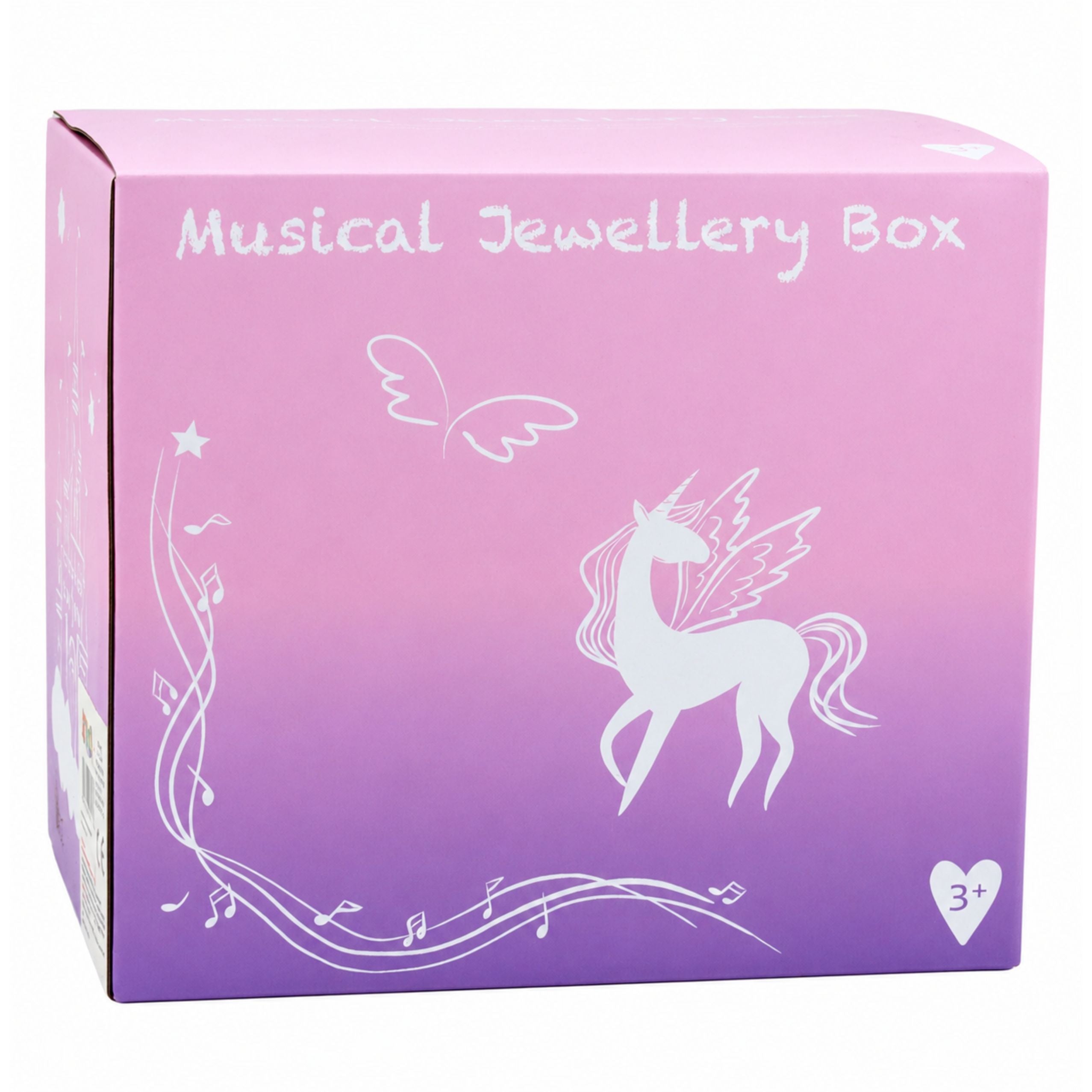 Jewelry Box With Music Box Ballerina Mirror Drawers