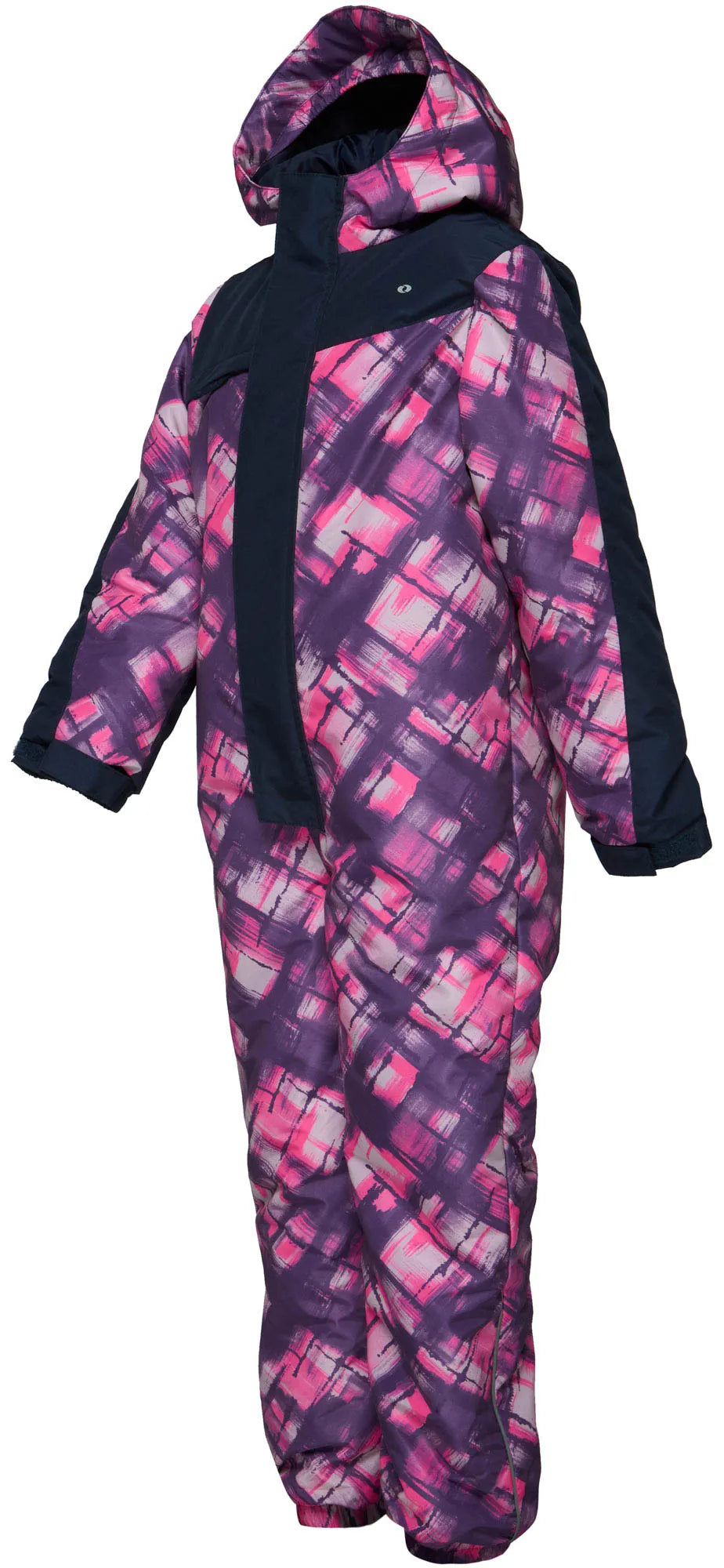 Lúb jumpsuit leanaí cuven dblue-corcra gorm 98