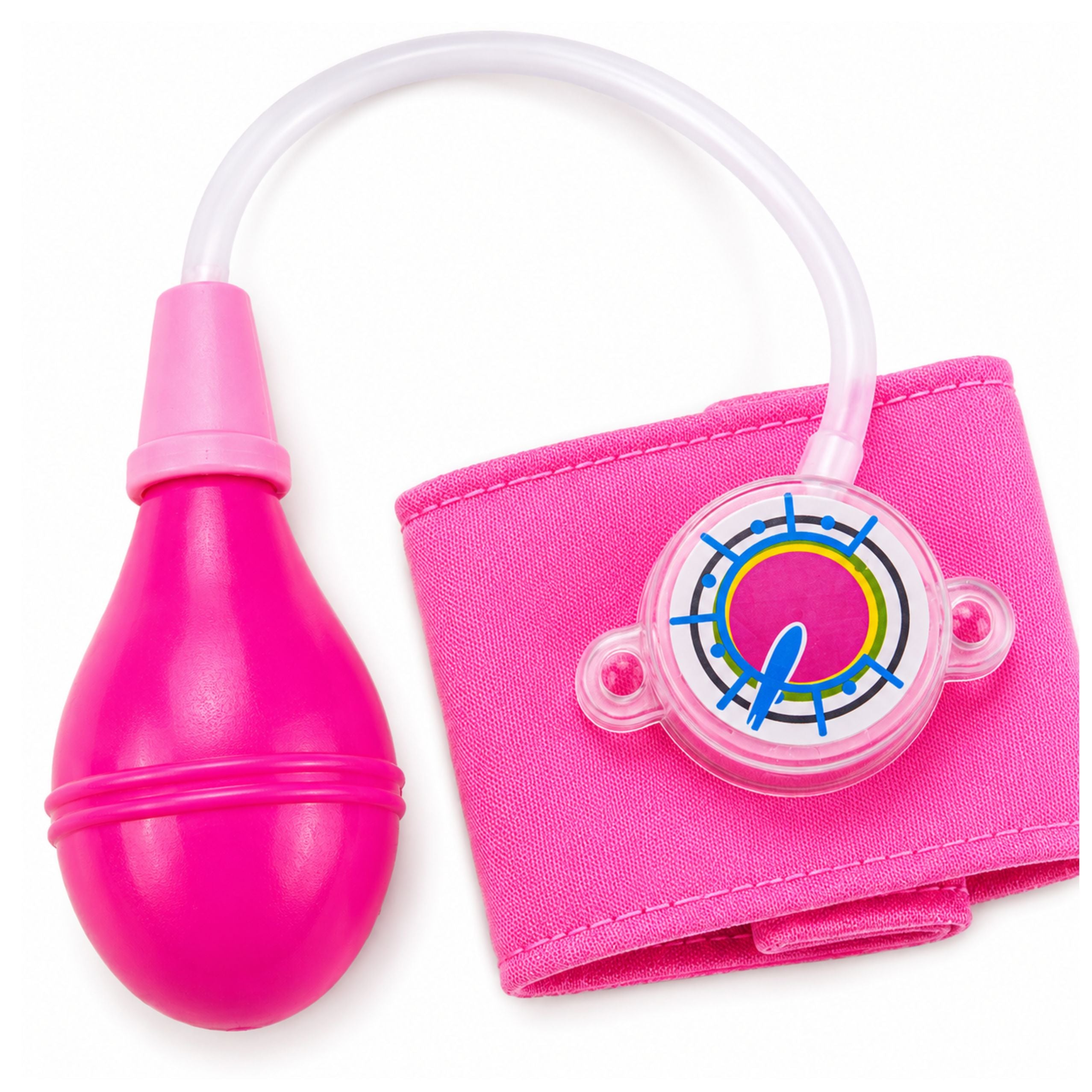 Children's Blood Pressure Monitor With Moving Hand Pink