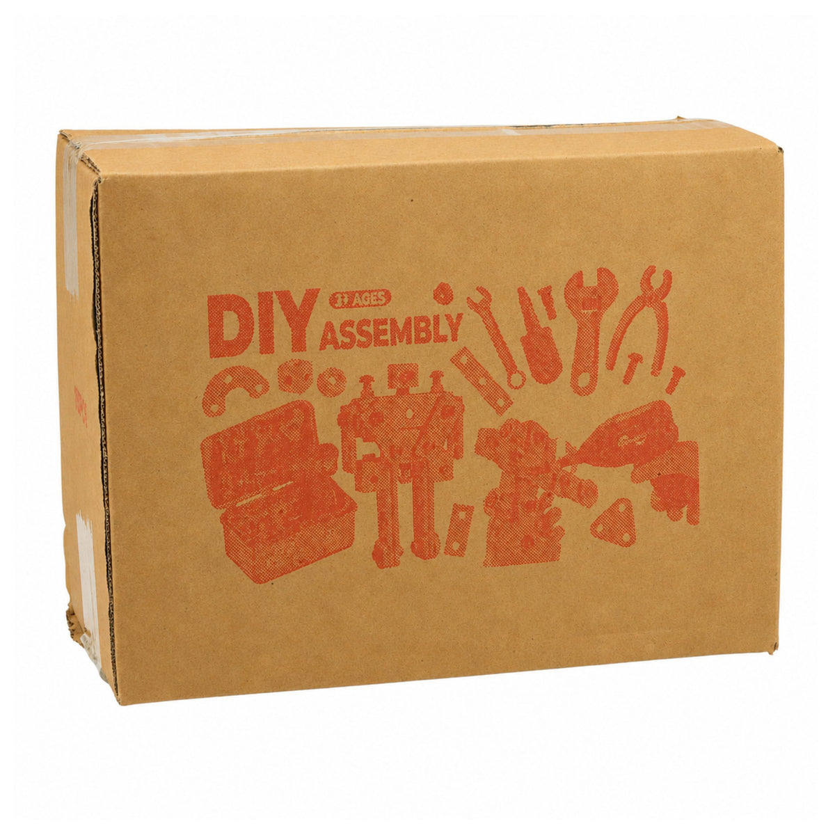Screwdriver Construction Set With Blocks In A Case 190 Pcs.