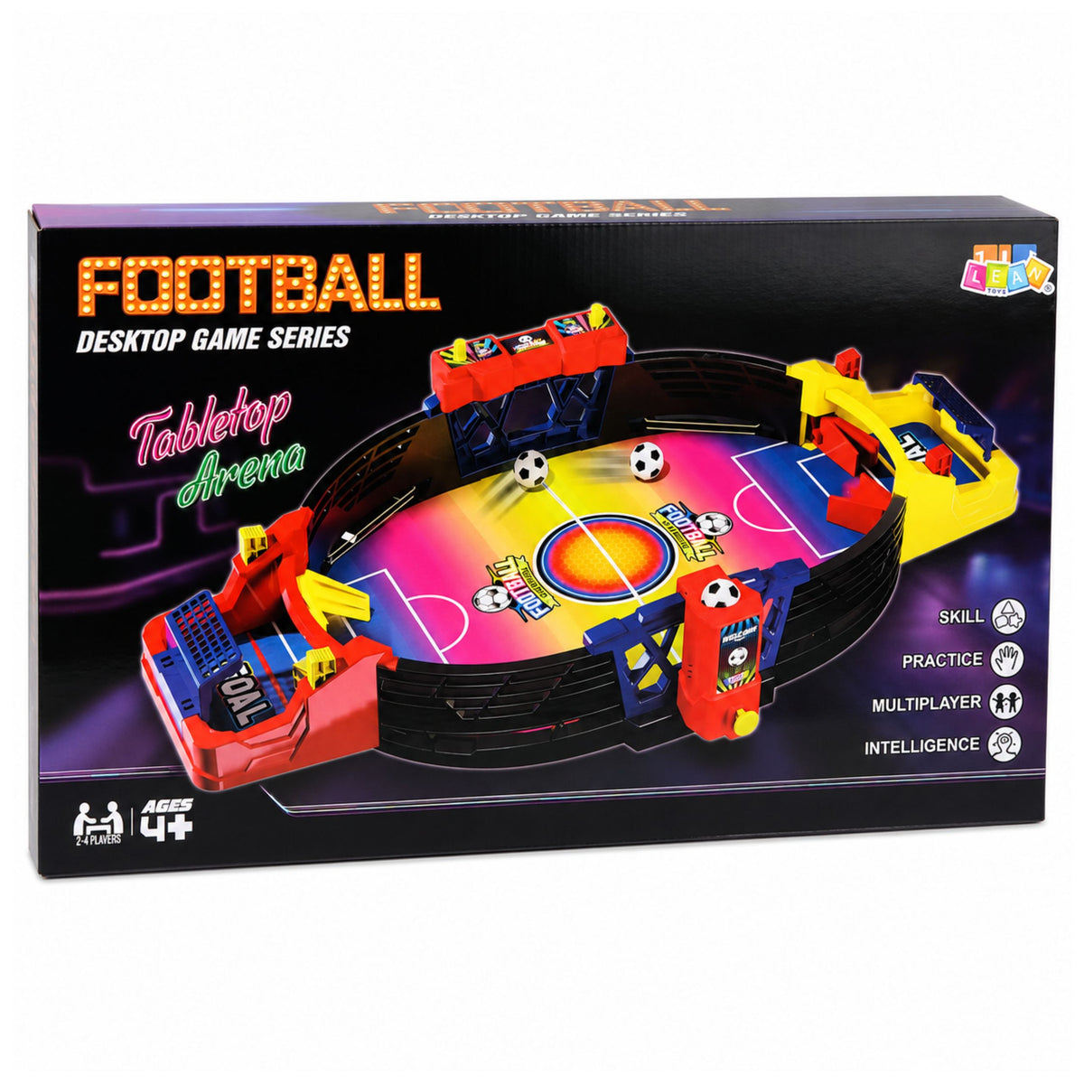Bordsarkadfotbollsspel för 2 spelare
