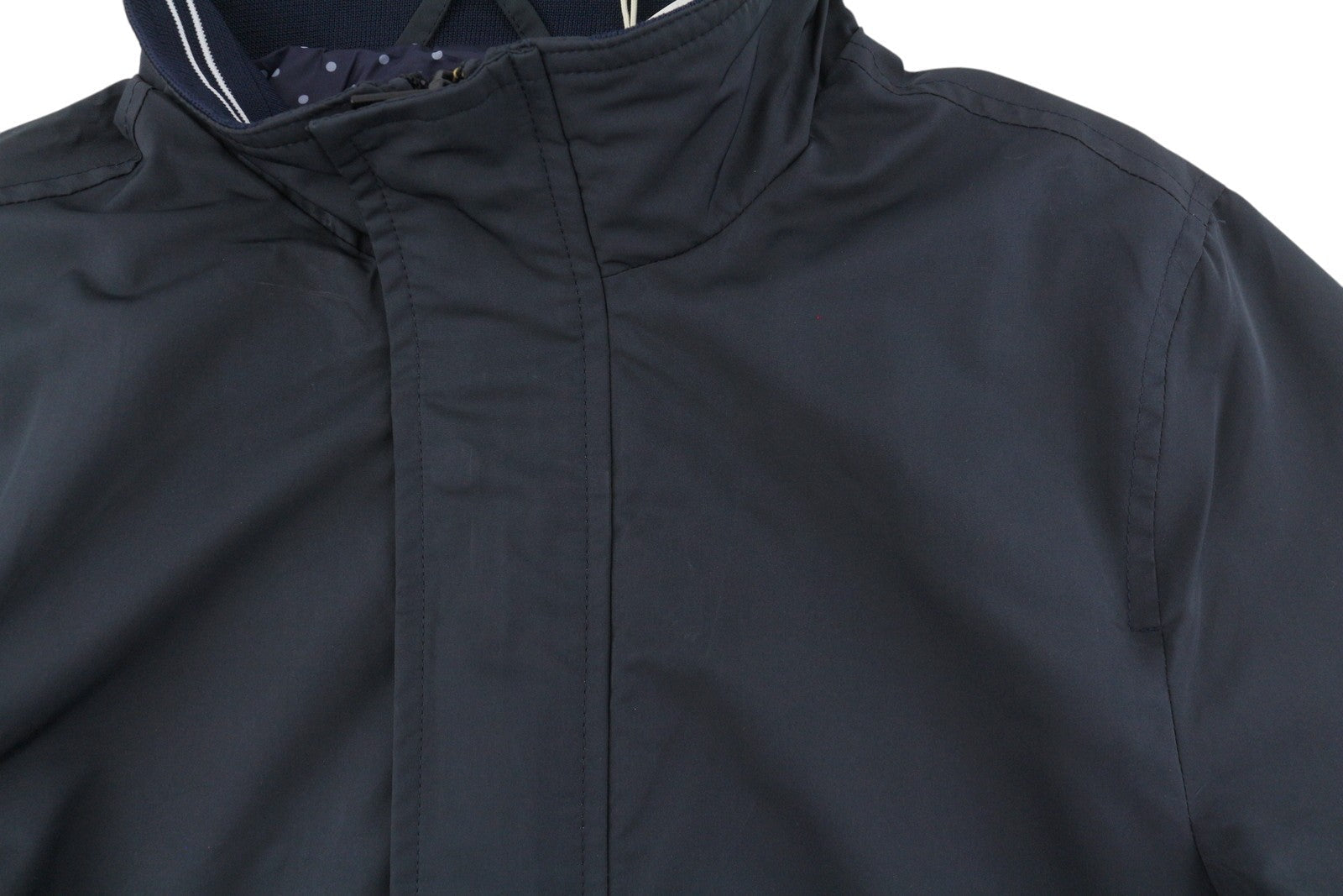 Blue Polyester Jacket