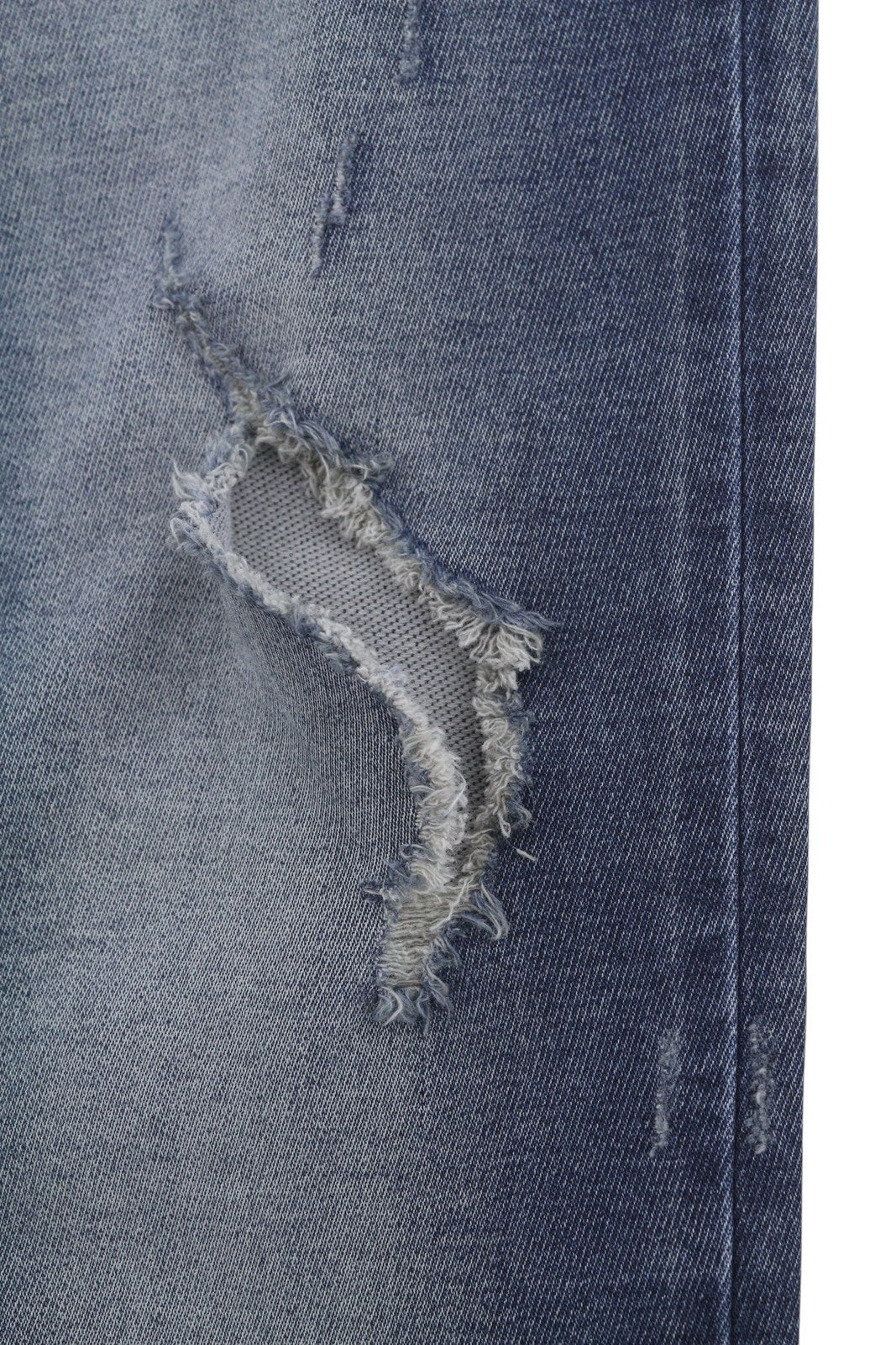 Diesel Krooley-ne 084tz Herr Jeansblå Morrhår Faded Distress Slim Jogg
