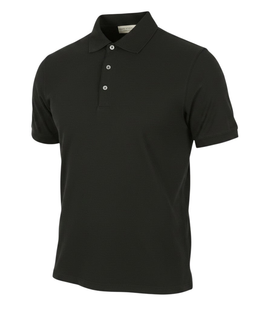 Polos de algodão preto