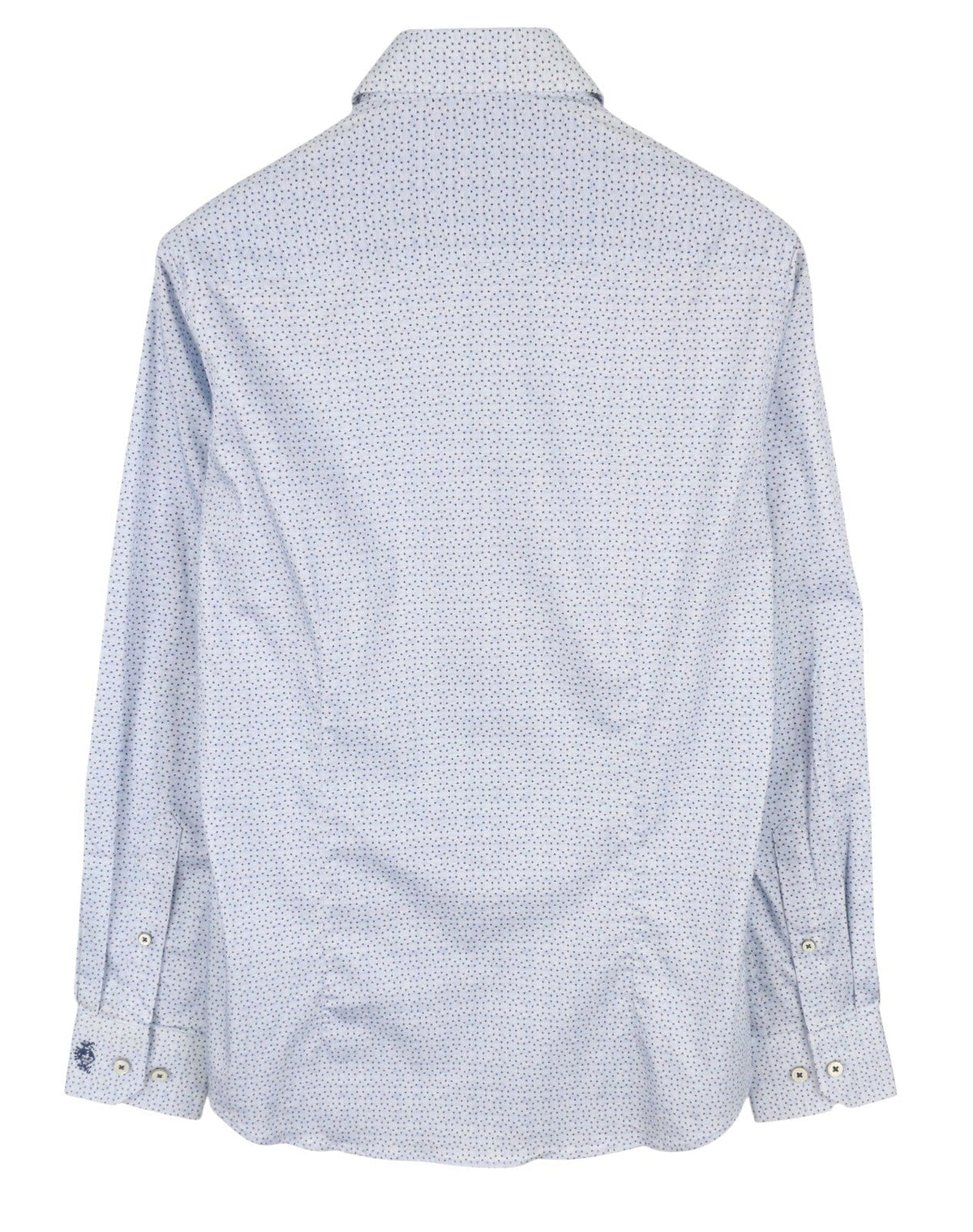 Chemise en coton bleue