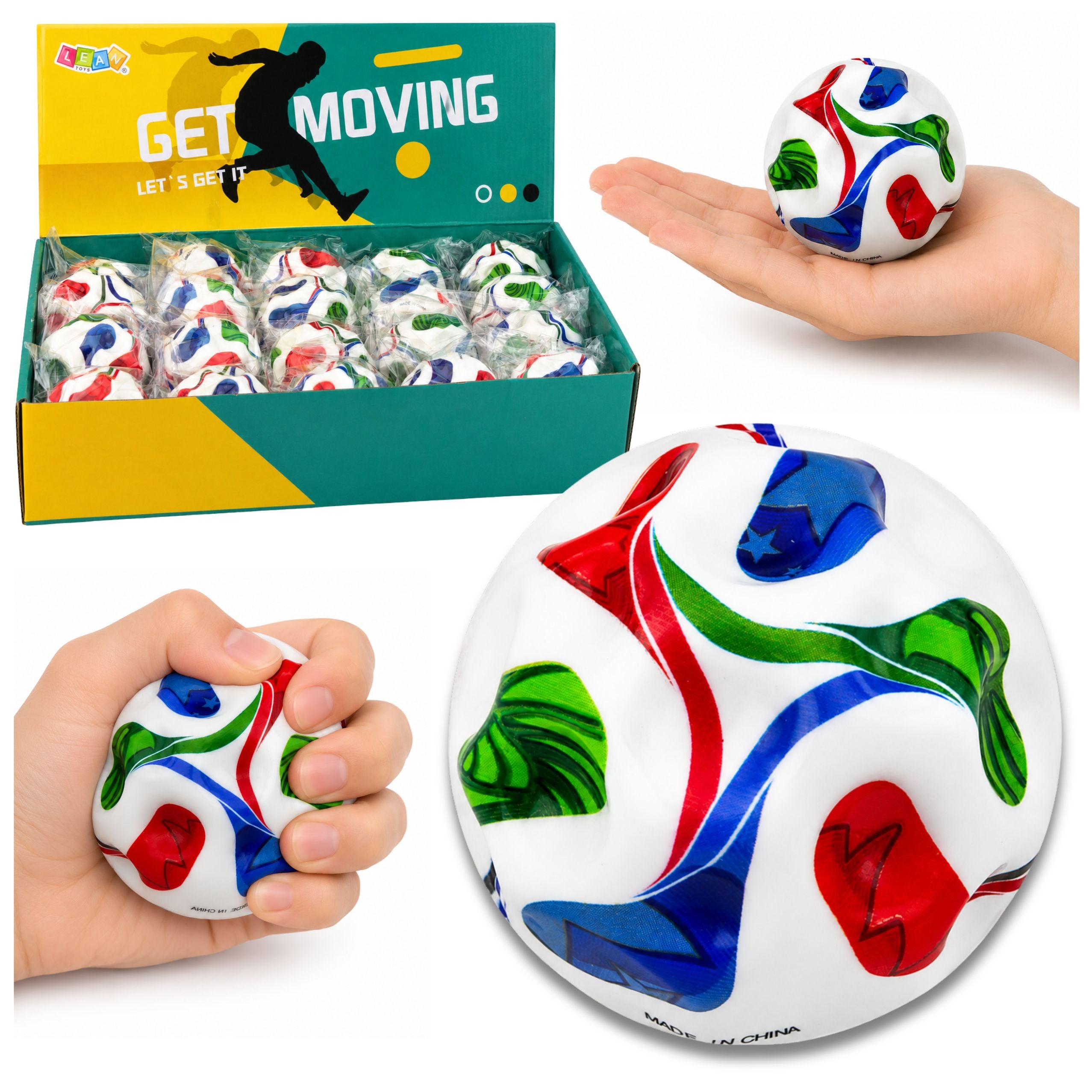 Foam Ball With Dimples For Bouncing Anti-stress Soccer Ball 7cm