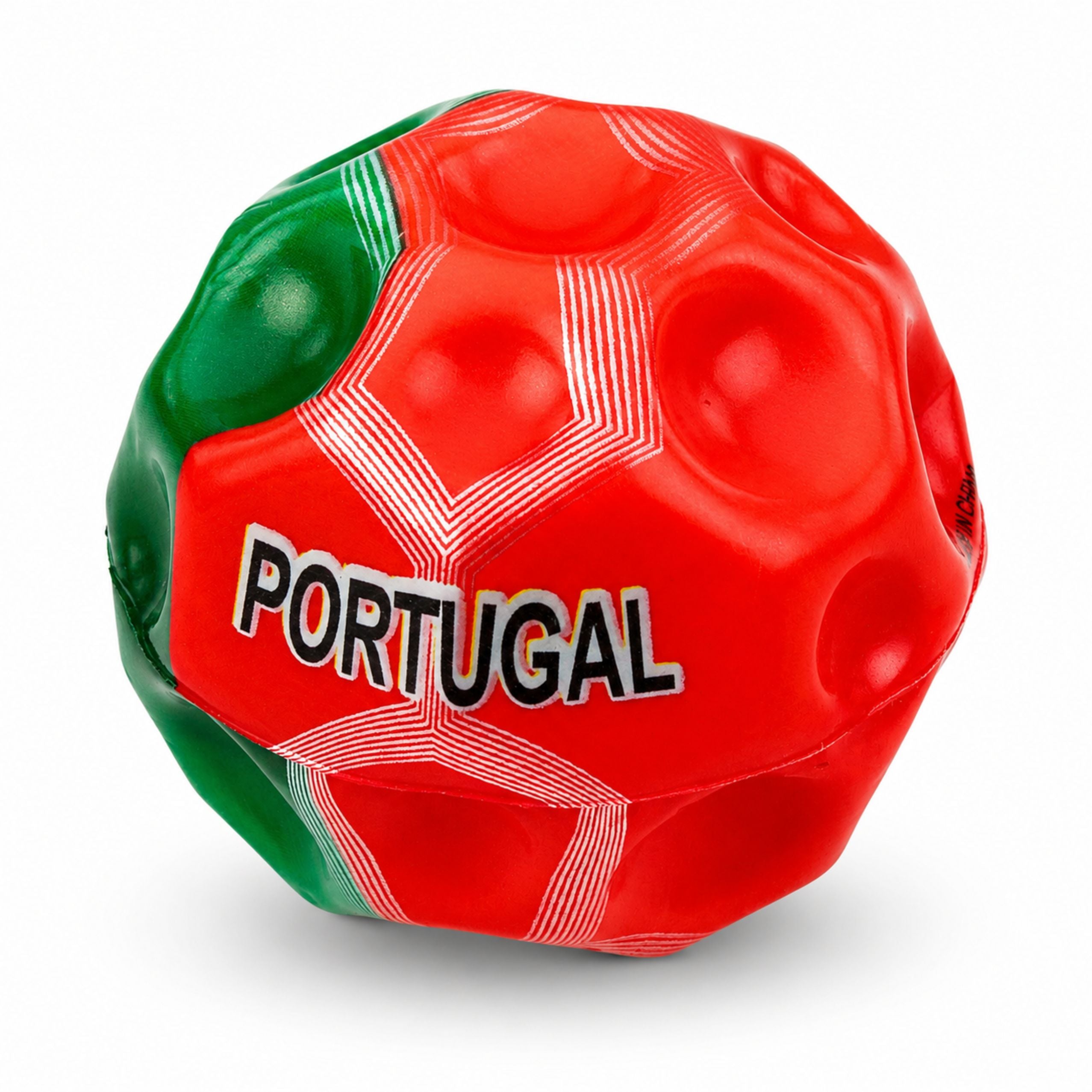Foam Ball With Dimples For Bouncing Anti-stress Flag 7cm