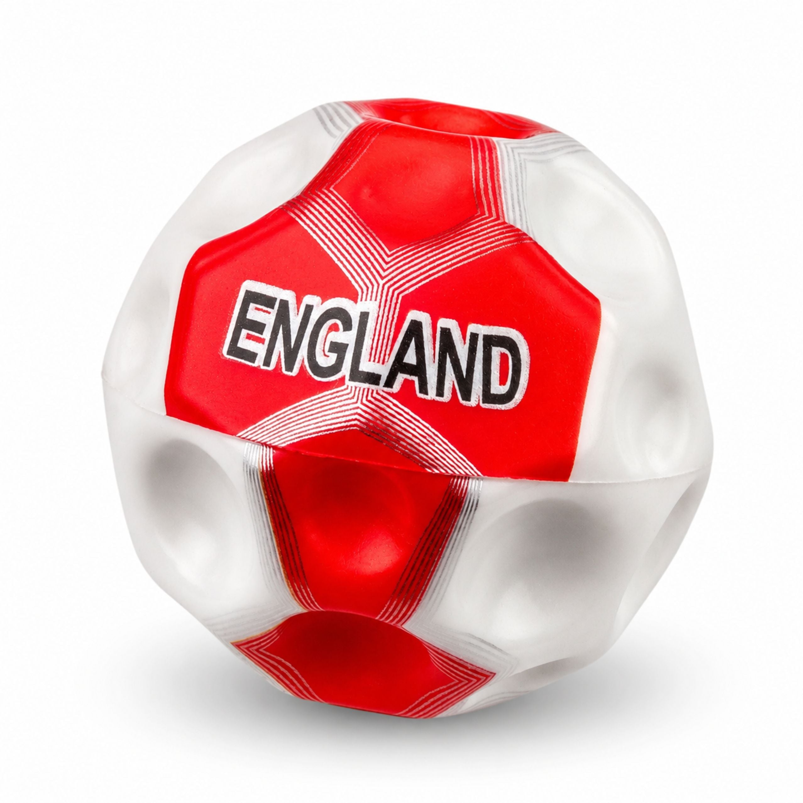 Foam Ball With Dimples For Bouncing Anti-stress Flag 7cm