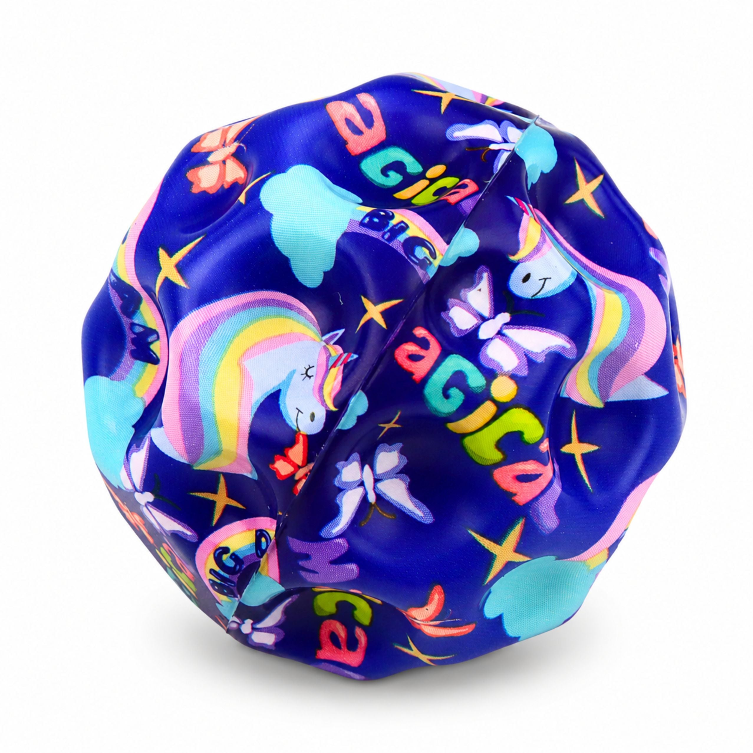 Foam Ball With Dimples For Bouncing Anti-stress Unicorns 7cm