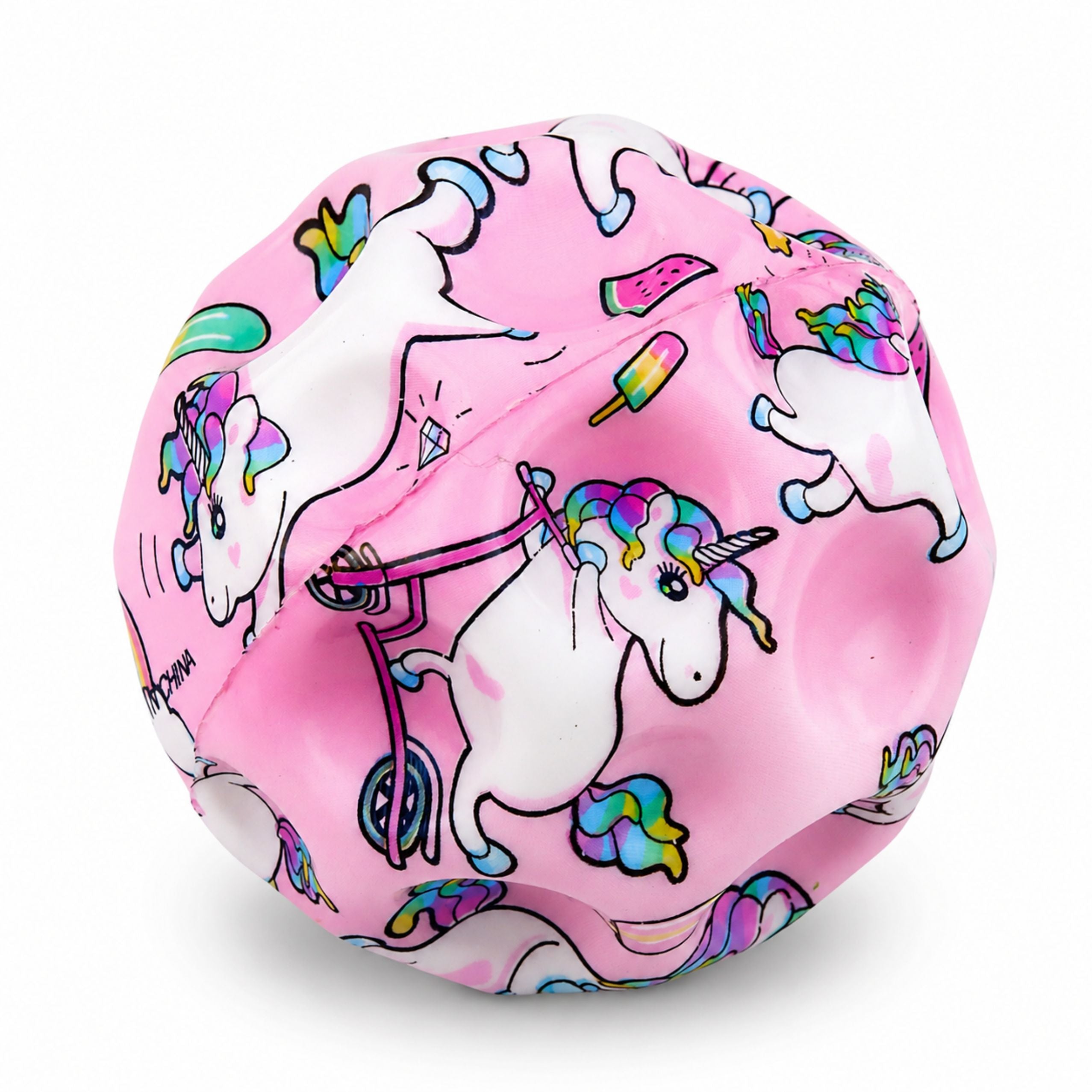 Foam Ball With Dimples For Bouncing Anti-stress Unicorns 7cm