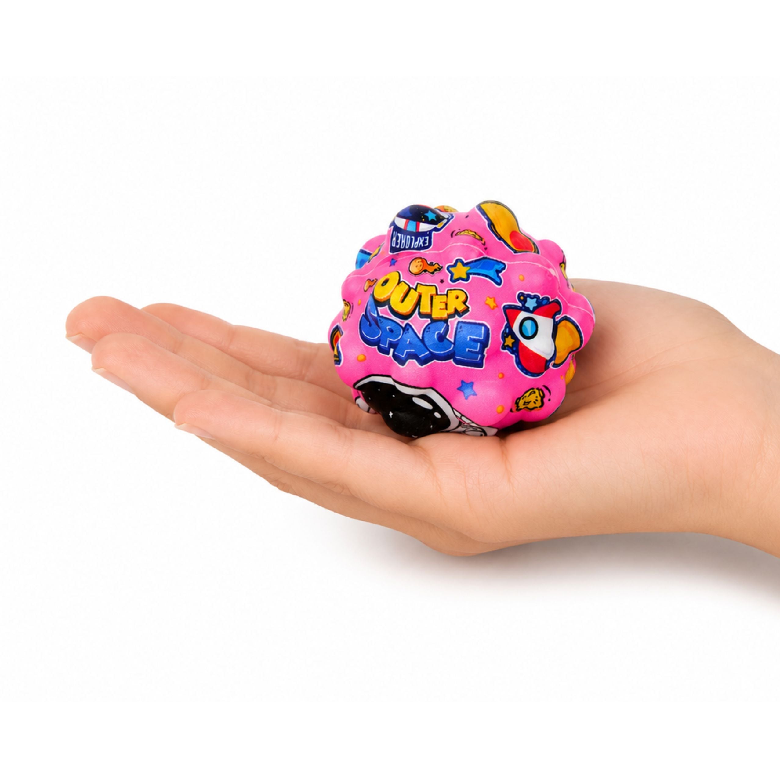Anti-stress Foam Ball With Spikes For Bouncing Kosmos 7cm