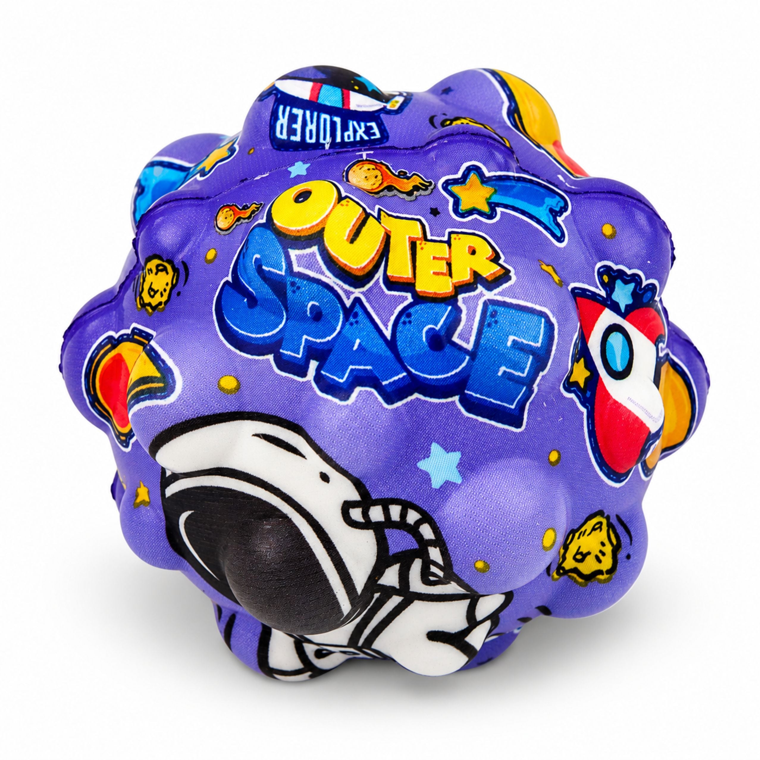 Anti-stress Foam Ball With Spikes For Bouncing Kosmos 7cm