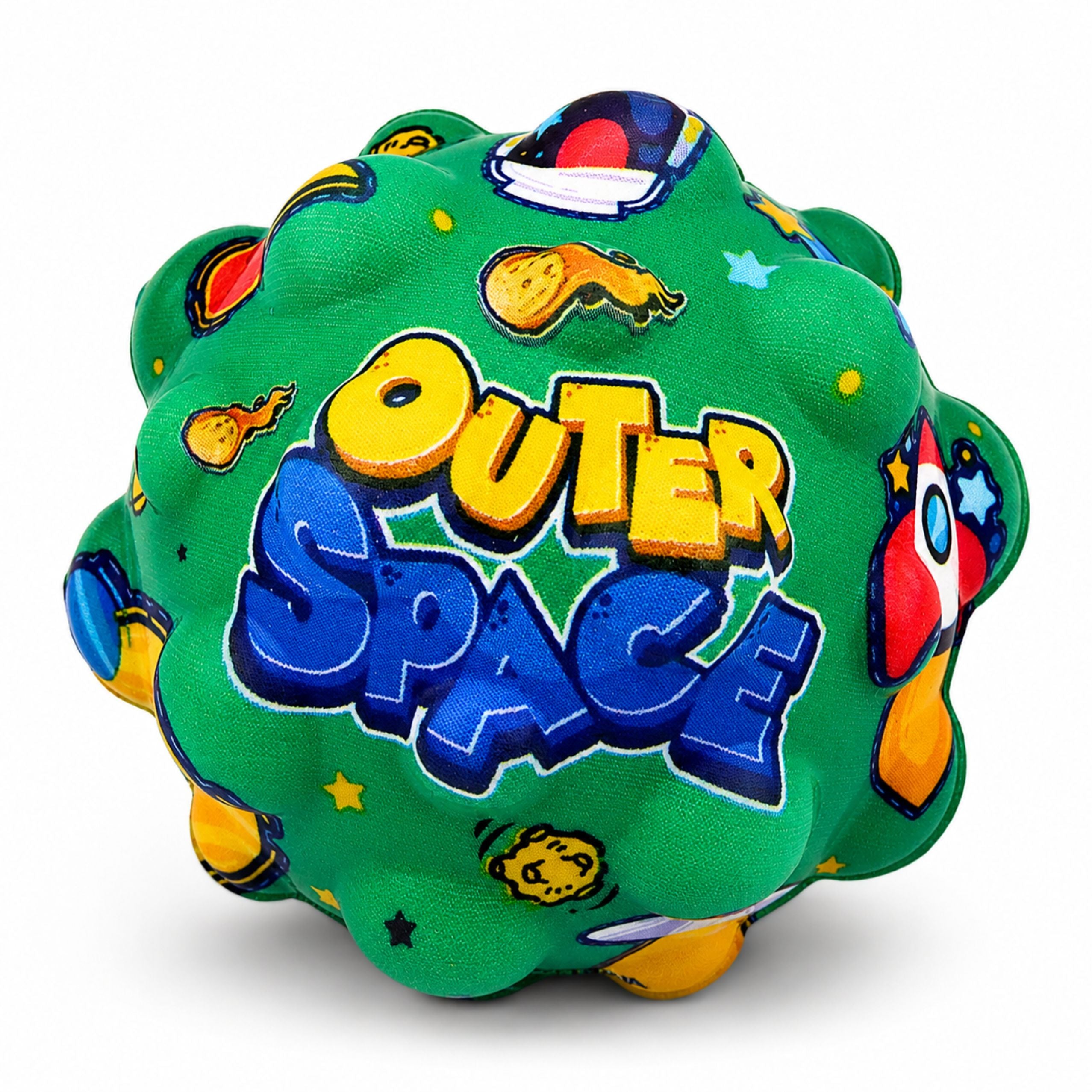Anti-stress Foam Ball With Spikes For Bouncing Kosmos 7cm