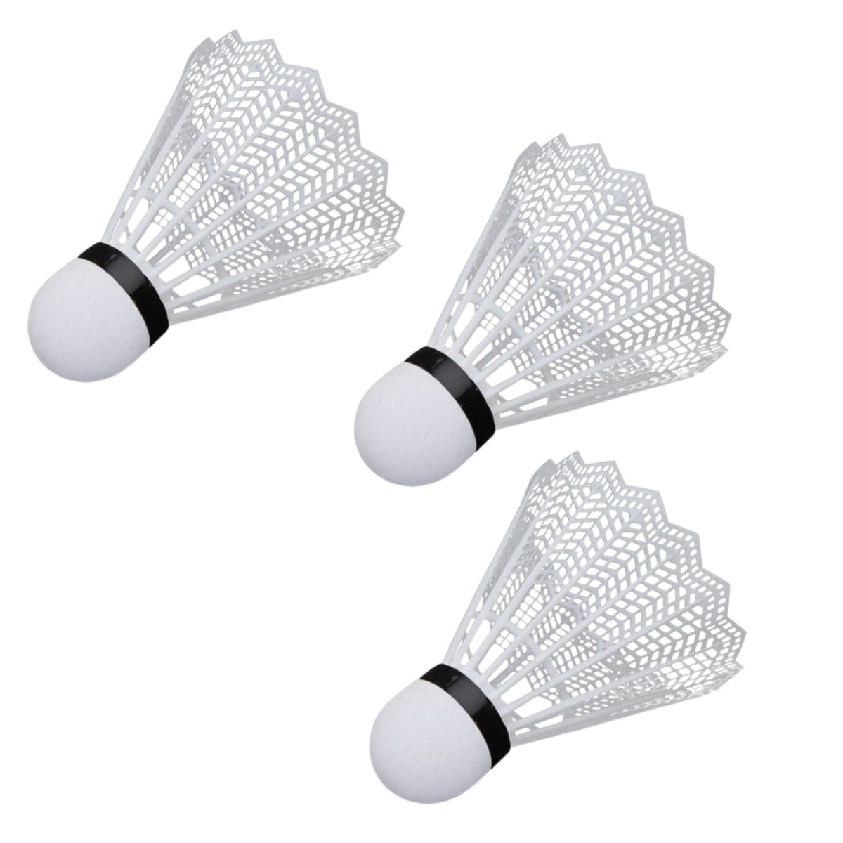 Set Badminton Rachete 3 Volani Husă Albastru