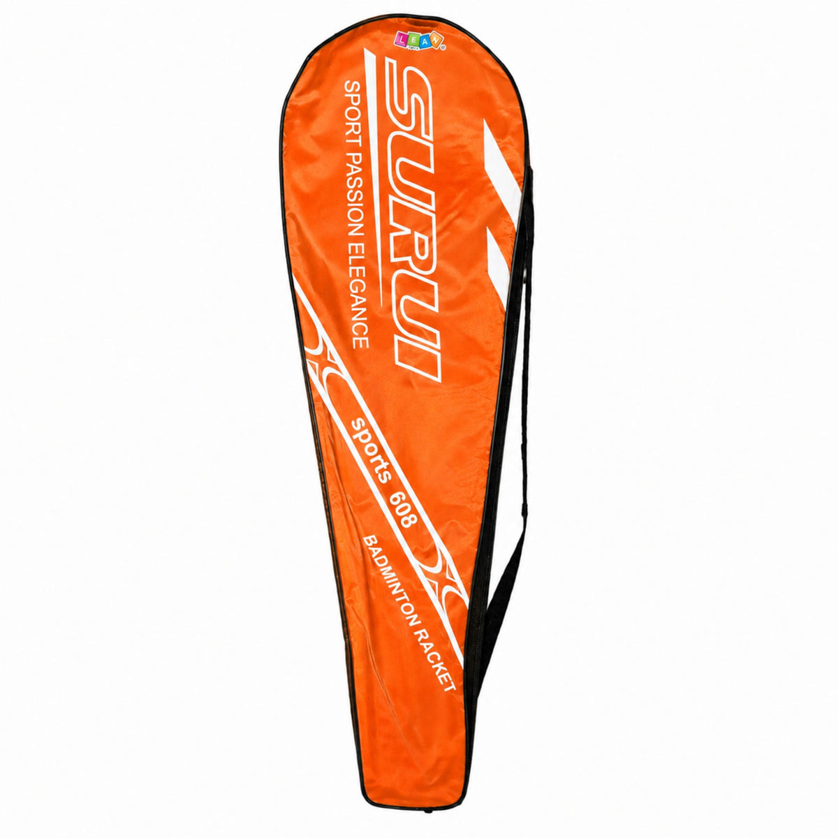 Set Badminton 3 Rachete Volane Carcasa Portocalie