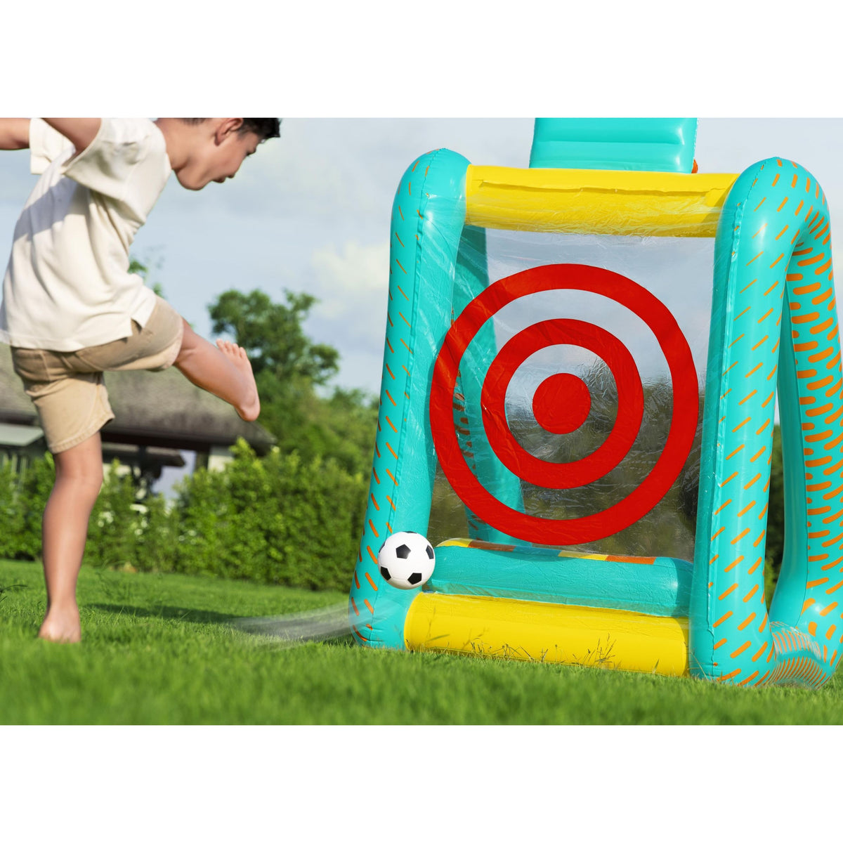 Inflatable Garden Game 3-in-1 Basketball Shooting Target Bestway 52813