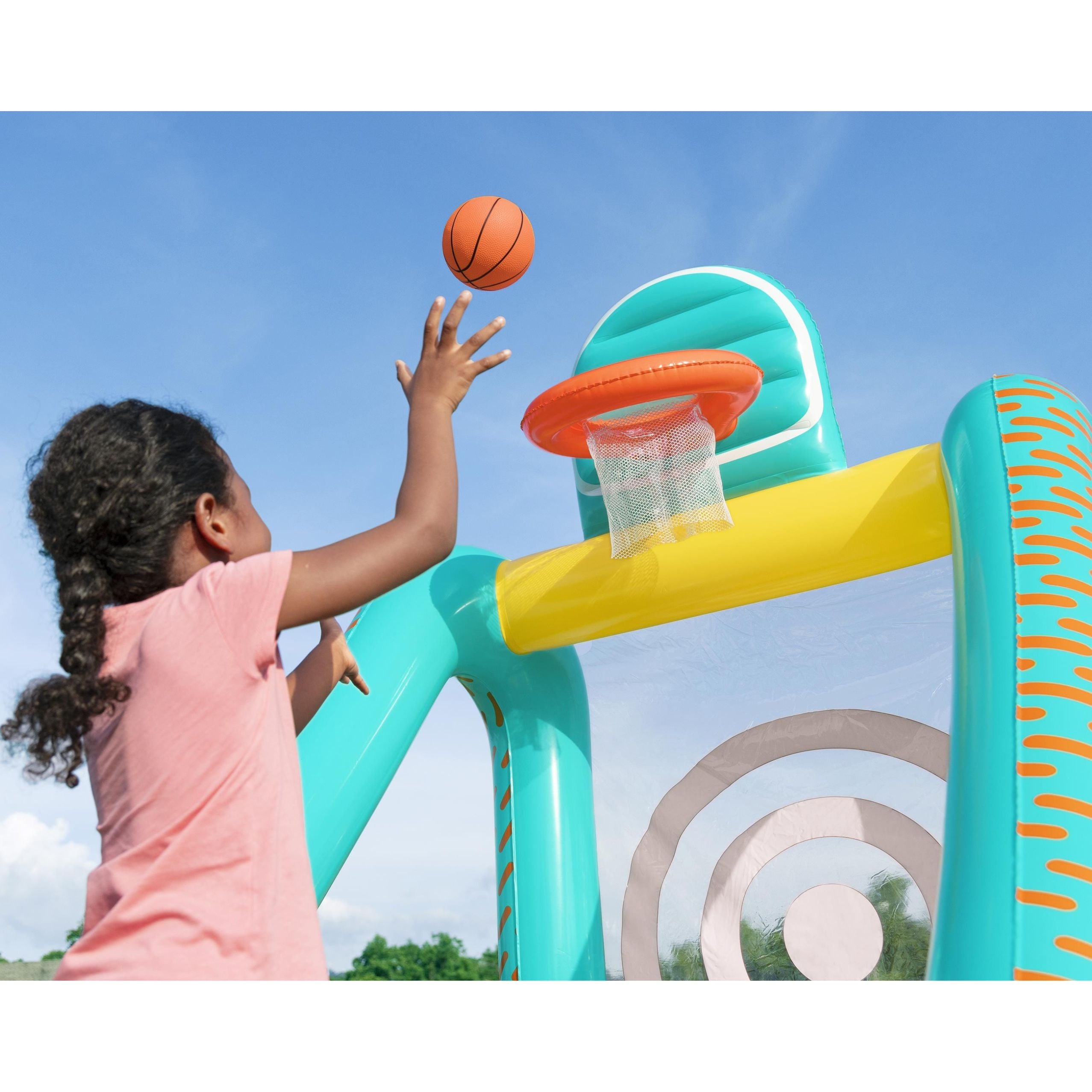 Inflatable Garden Game 3-in-1 Basketball Shooting Target Bestway 52813