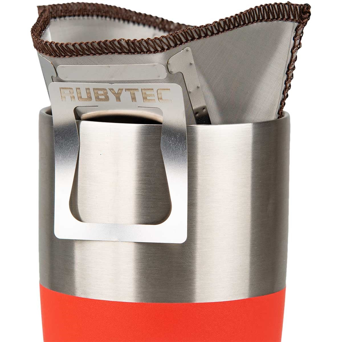 Rubytec Drip Stainless Steel Coffee Filter Silver
