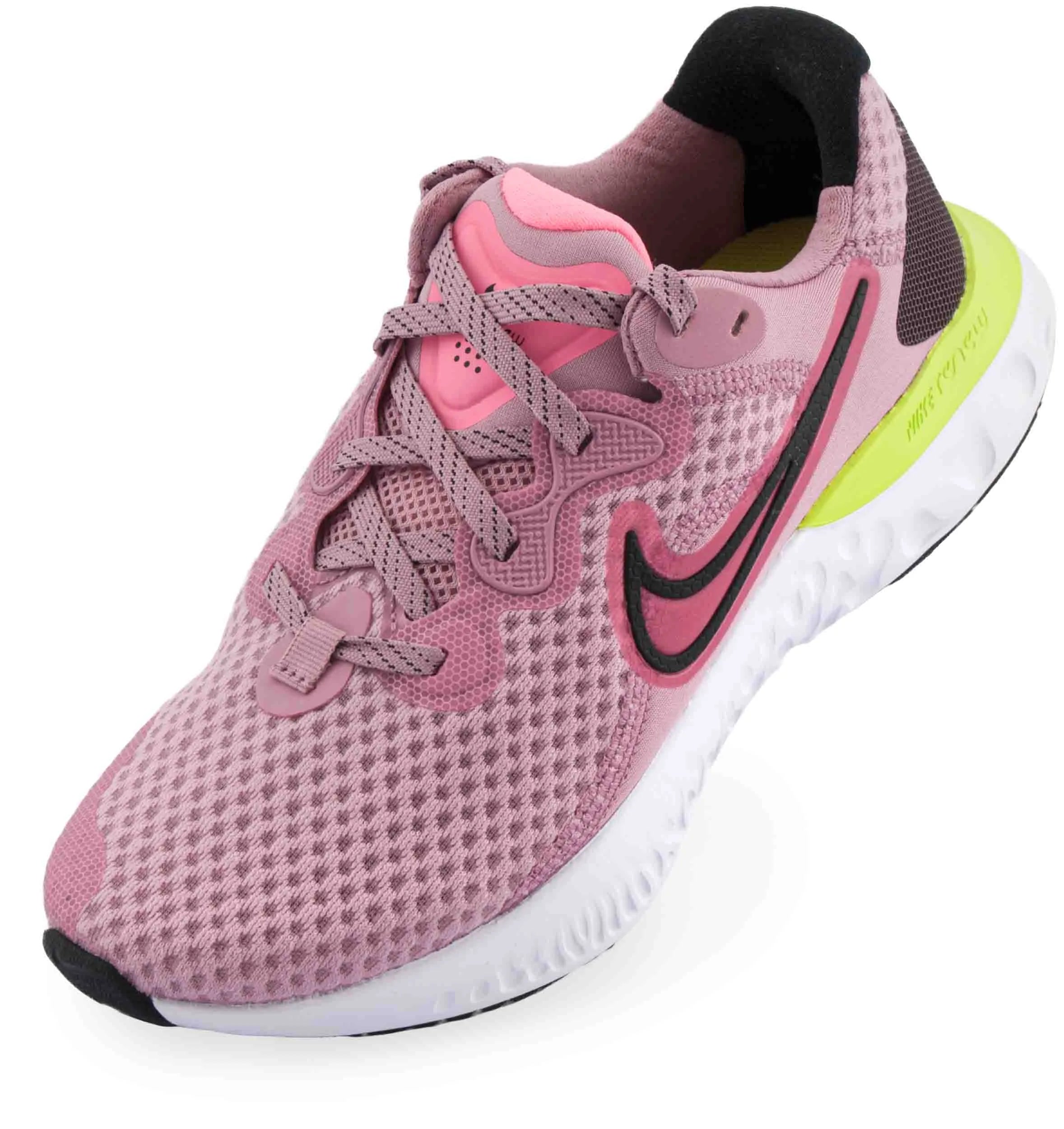 Nike wms renew running 2 roz-negru-cyber roz 36.5