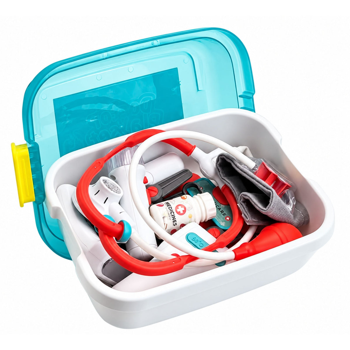 Set Medico Valigia Accessori Luci Suoni Little Doctor's 15 Pz.