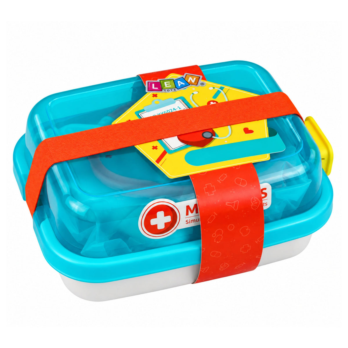 Set Medico Valigia Accessori Luci Suoni Little Doctor's 15 Pz.