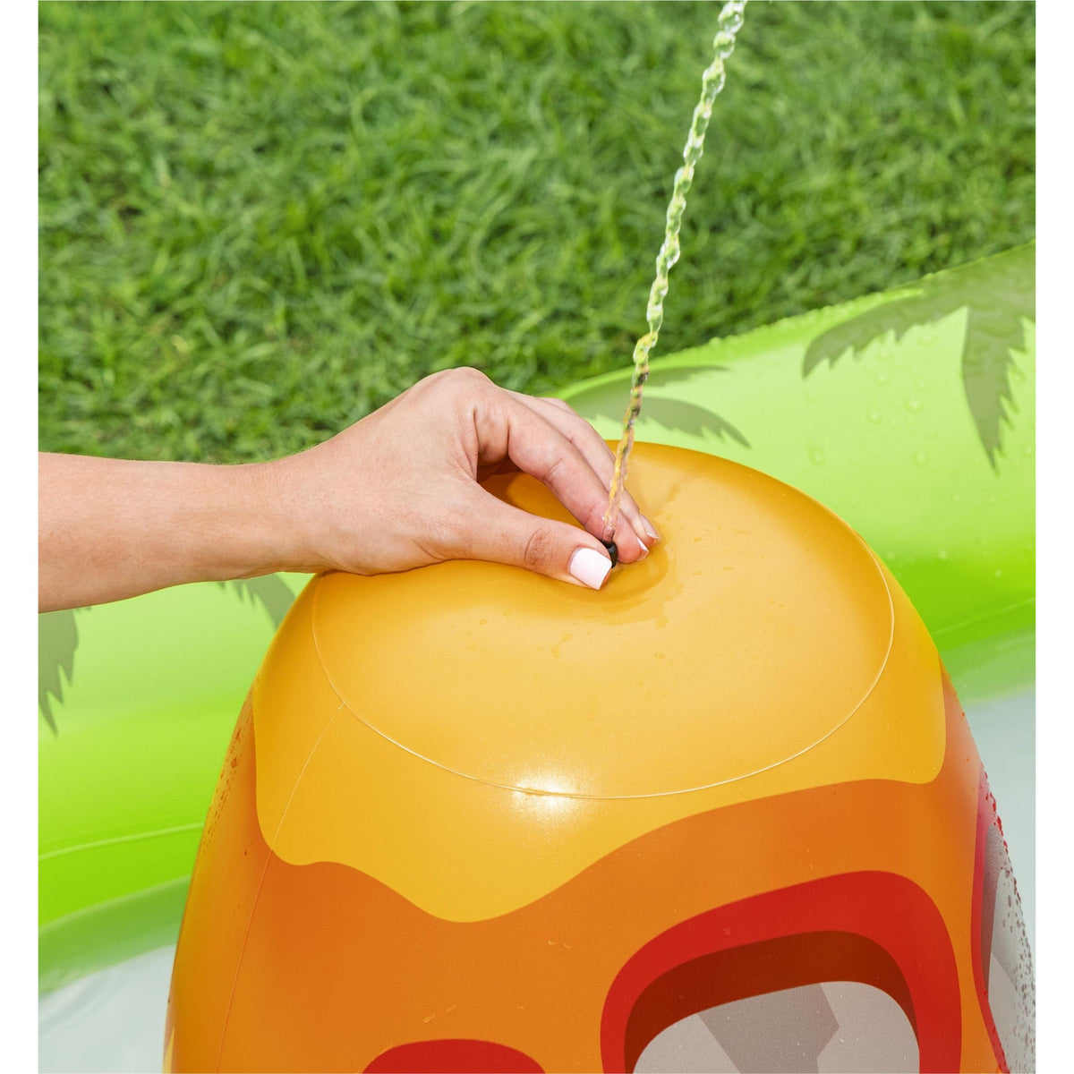 Vandlegeplads med dinosaurer Volcano Balls Bestway 53172