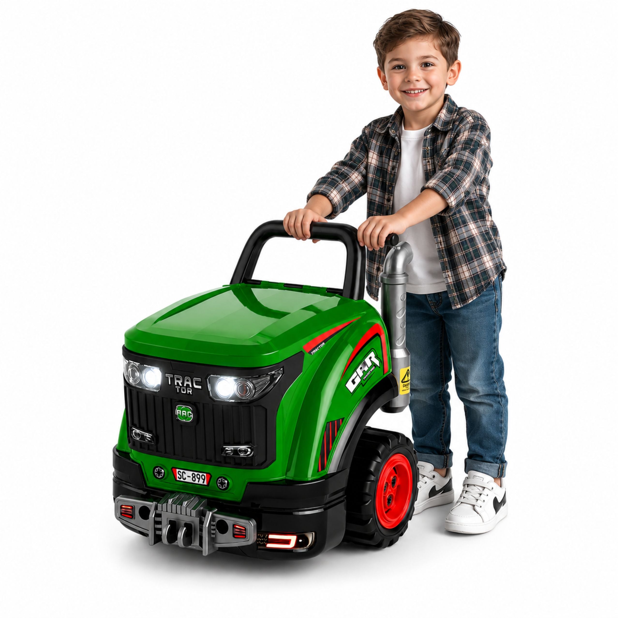 Little Handyman's Disassembly Tractor Lights Sounds Steam