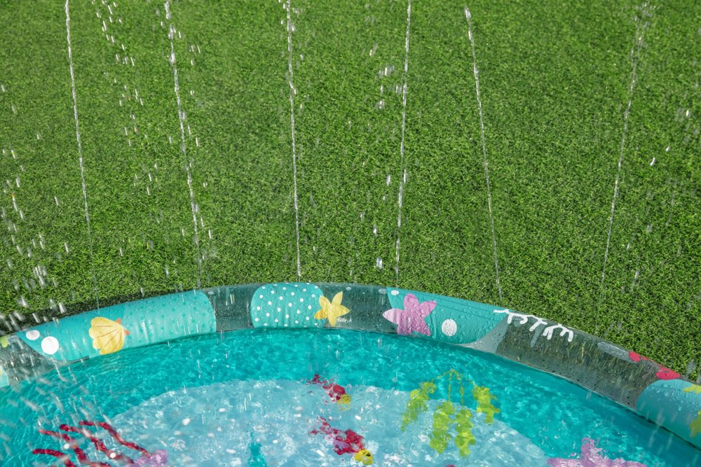 Inflatable Paddling Pool With A Fountain For Children 165 Cm Bestway 52487