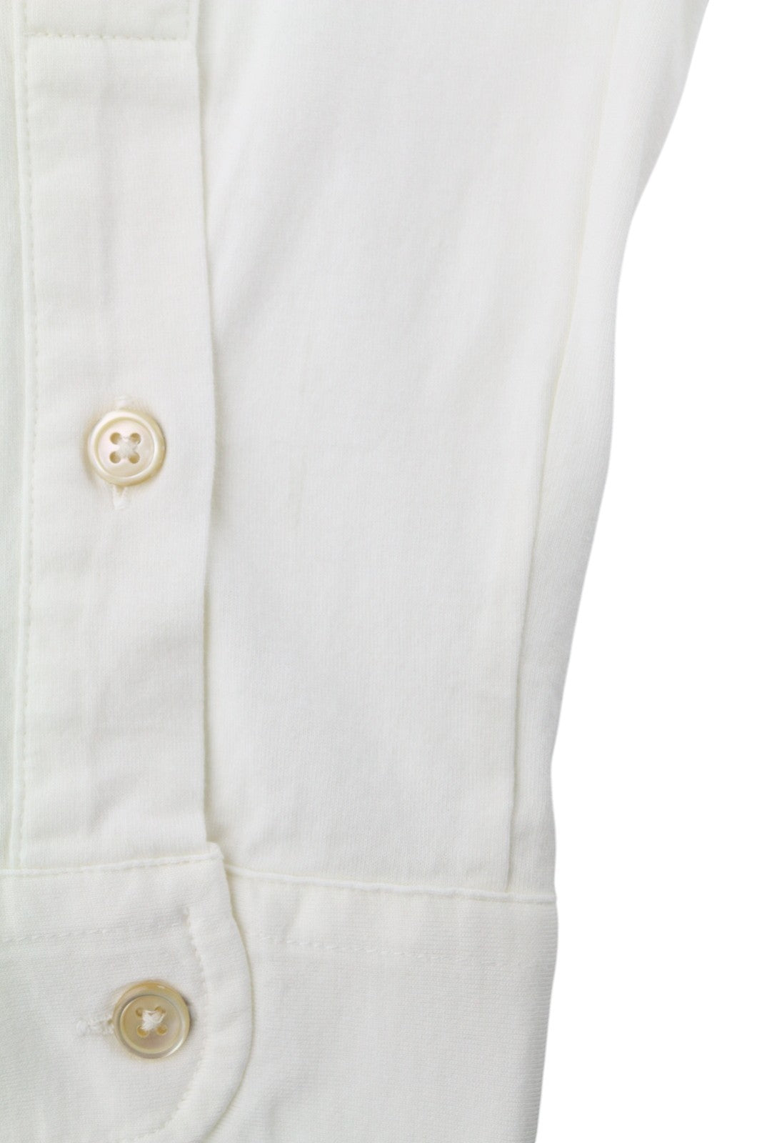 Camisa de algodón blanca