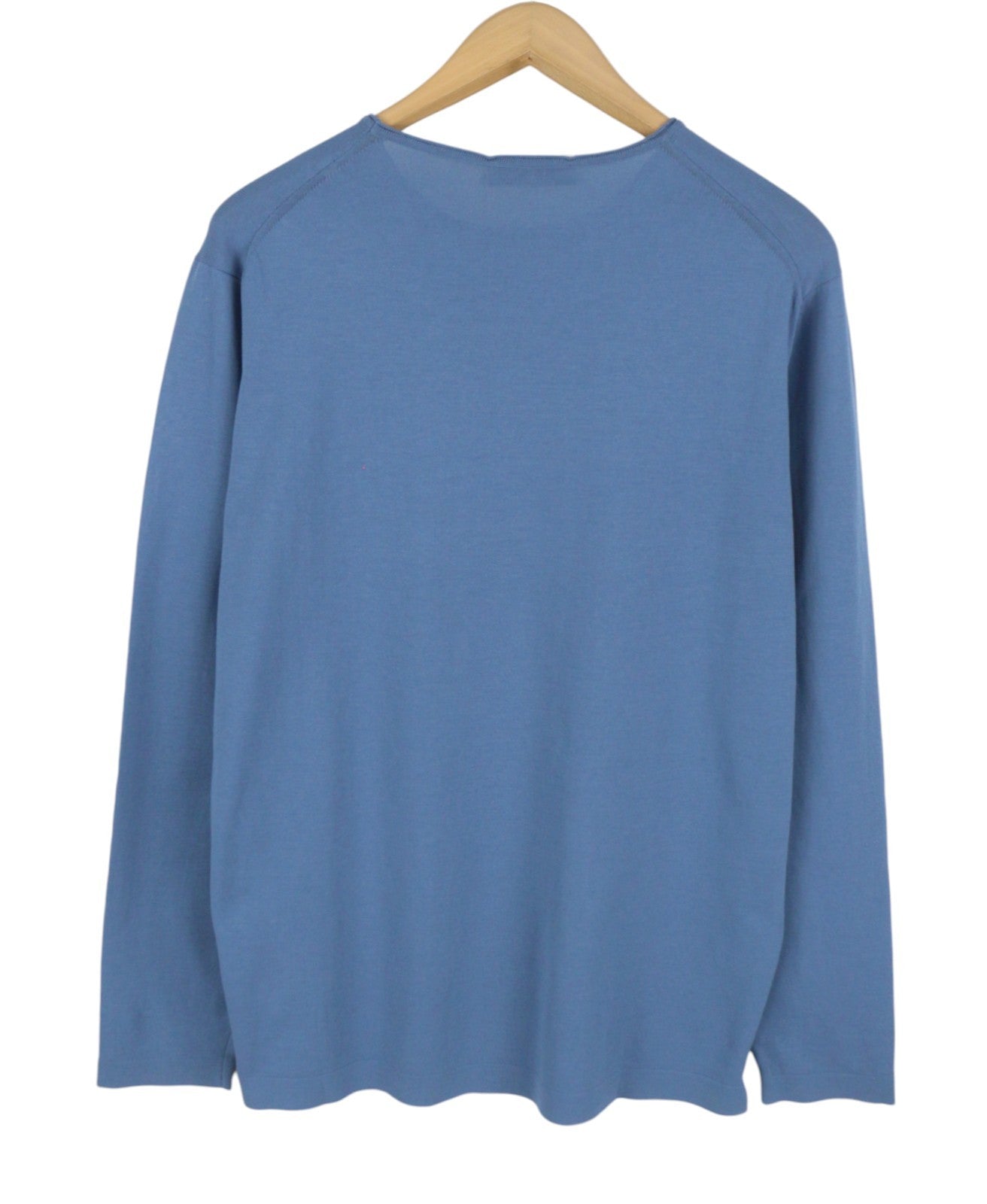 Jersey de algodón azul