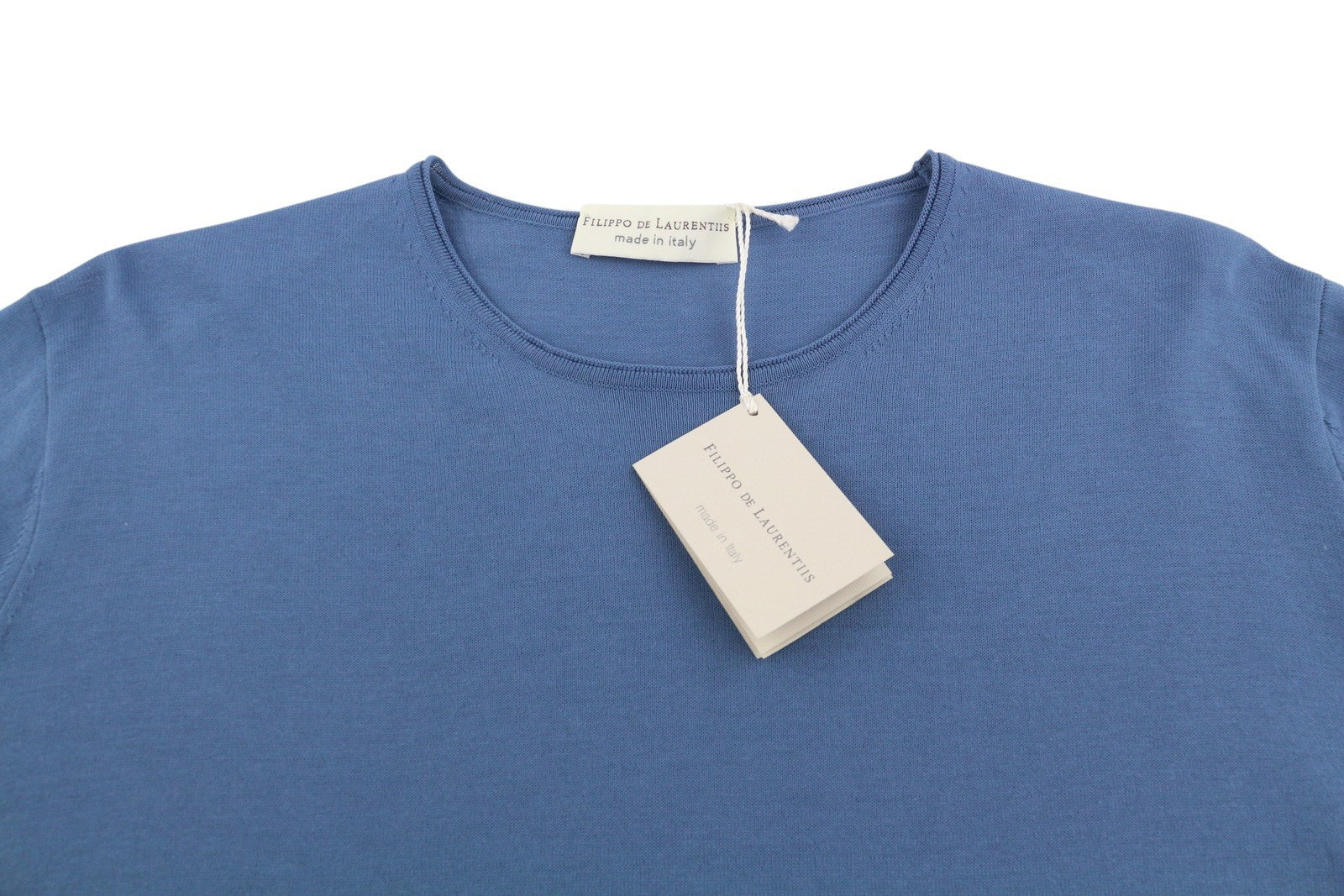 Jersey de algodón azul