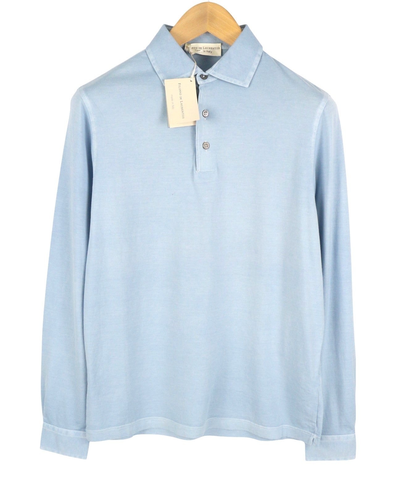 Polos de algodón azules