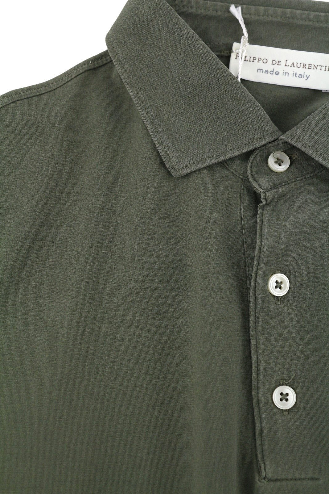 Polos de algodón verdes