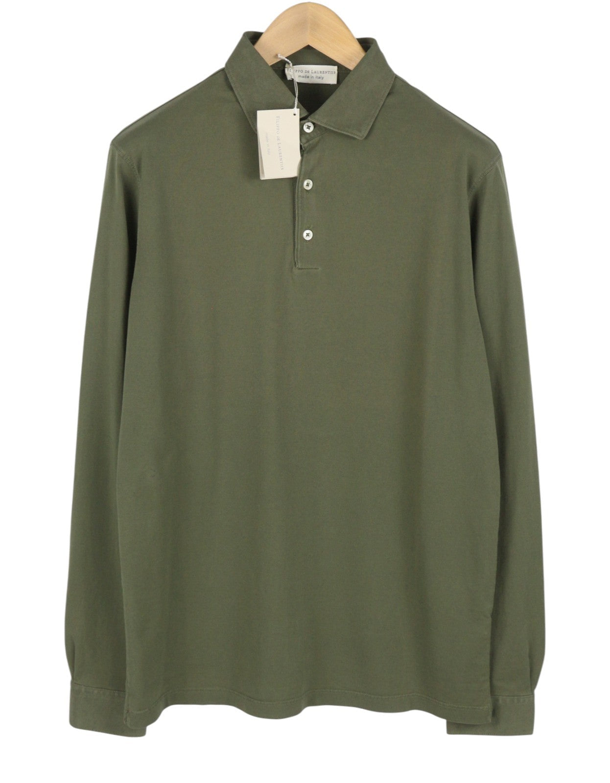Polos de algodón verdes