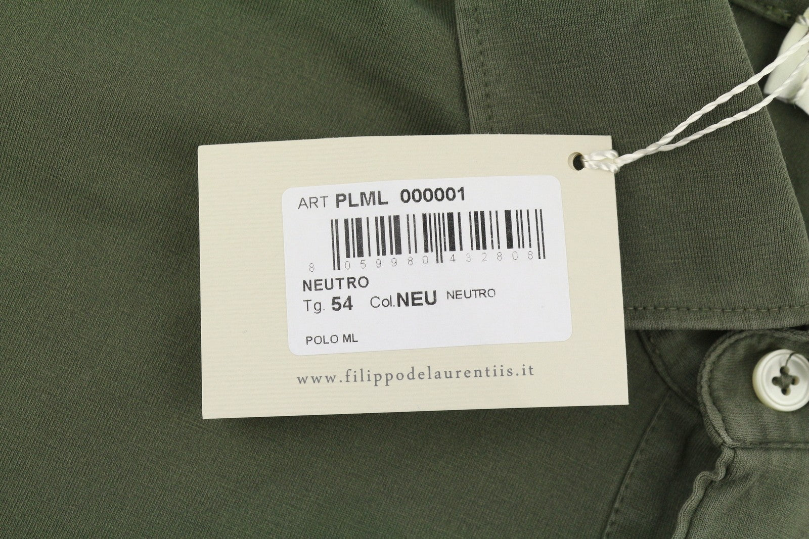 Polos de algodón verdes