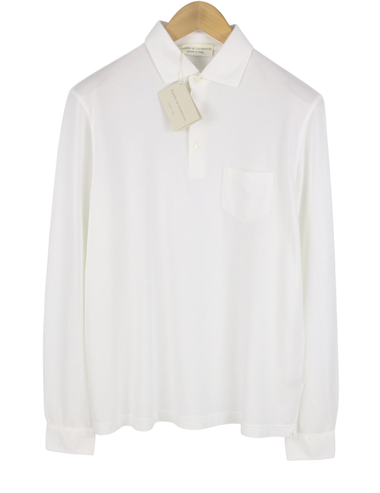 Polos de algodón blancos