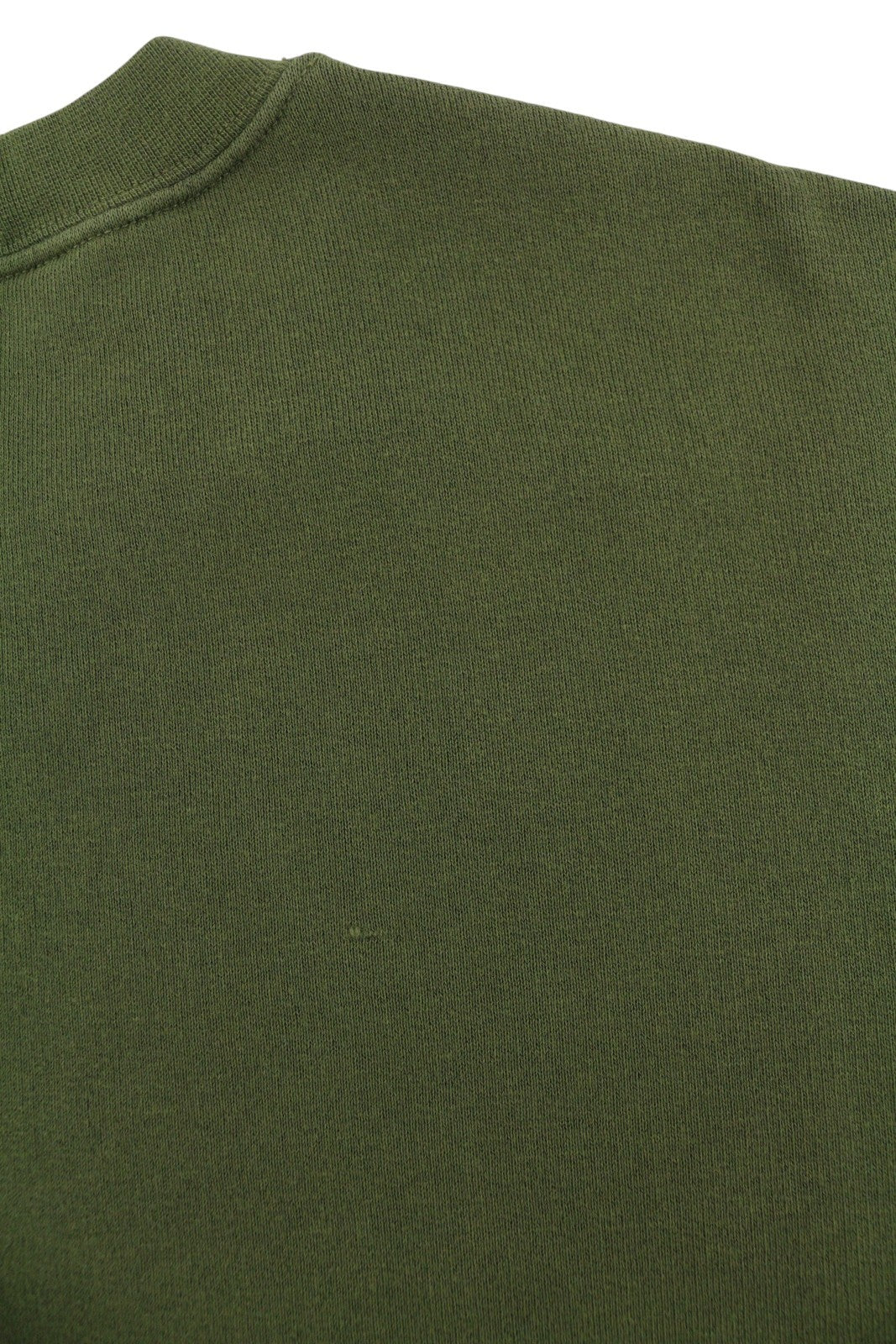 Sudadera de algodón verde