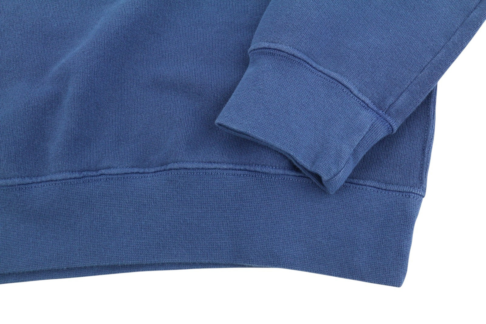 Sudadera de algodón azul