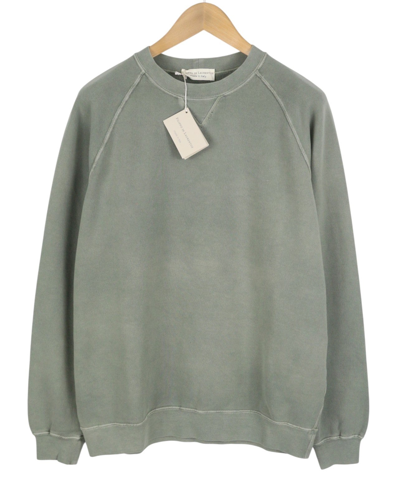 Sudadera de algodón gris