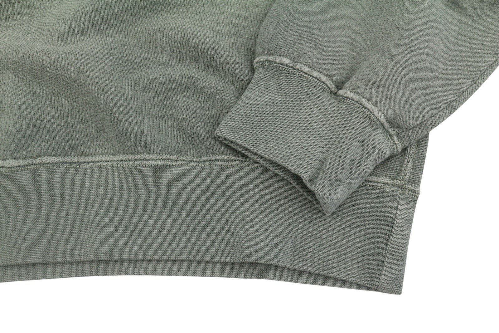 Sudadera de algodón gris