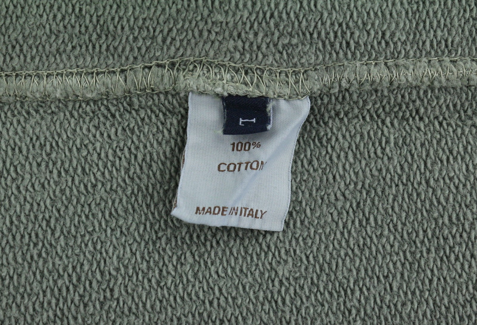 Sudadera de algodón gris