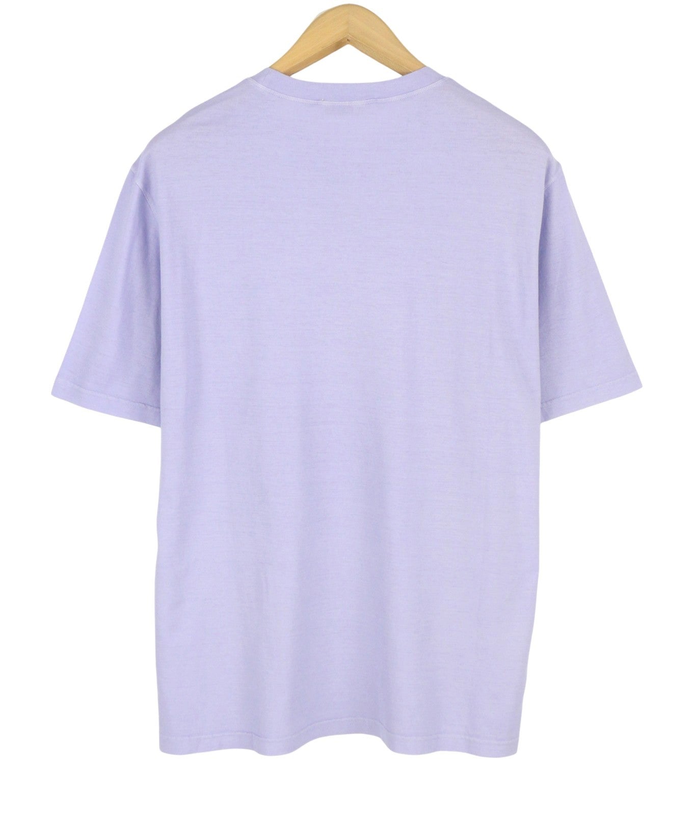 Camiseta de algodón violeta