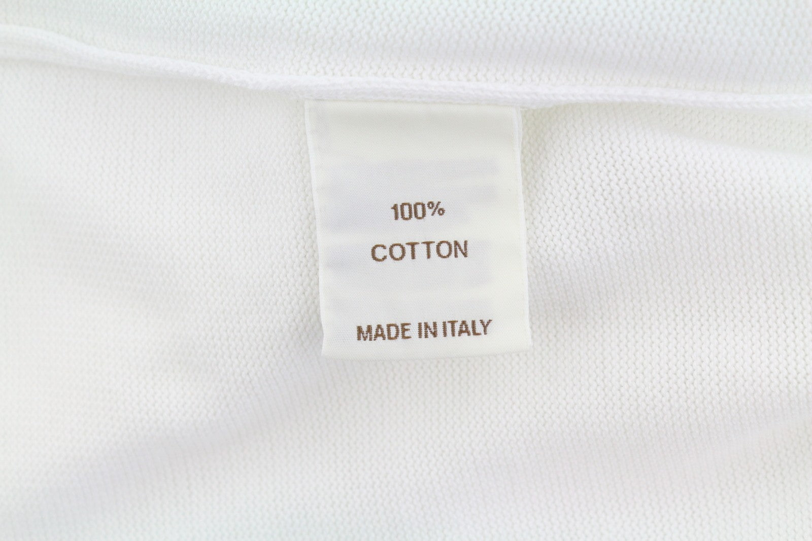 Jersey de algodón blanco